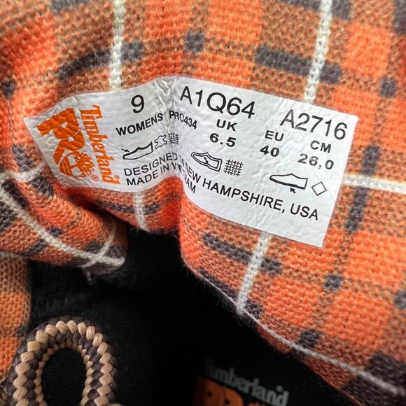 Timberland PRO Brown Combat Boots - Picture 8 of 9